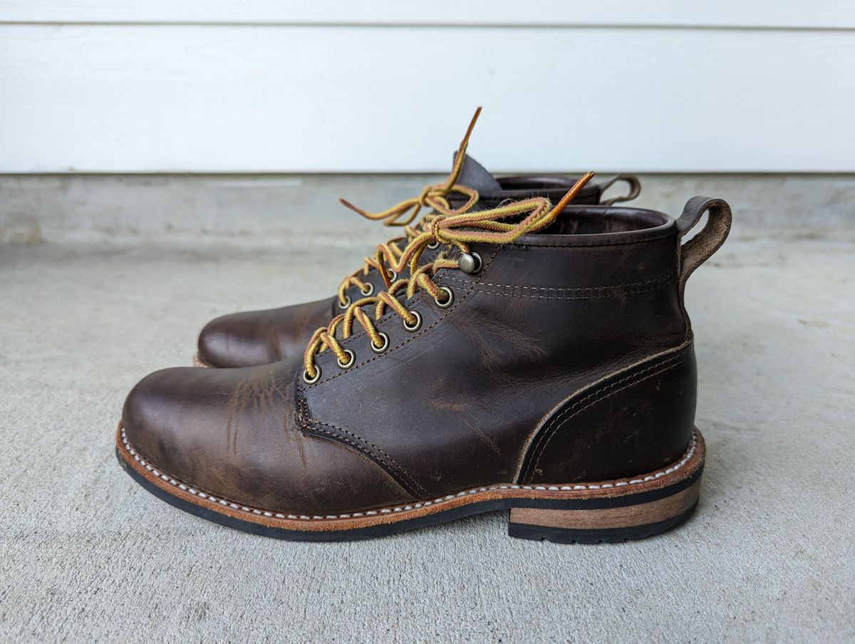 Photo by locngo1709 on January 4, 2023 of the Mark Albert Outrider Boot in Unlisted Leather.