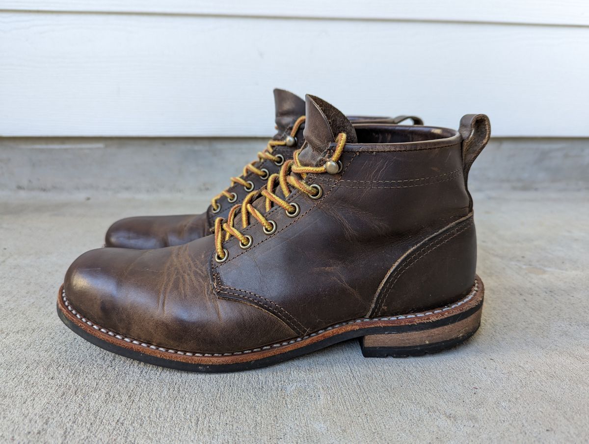 Photo by locngo1709 on February 4, 2023 of the Mark Albert Outrider Boot in Unlisted Leather.