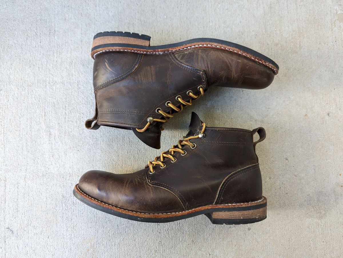 Photo by locngo1709 on February 4, 2023 of the Mark Albert Outrider Boot in Unlisted Leather.