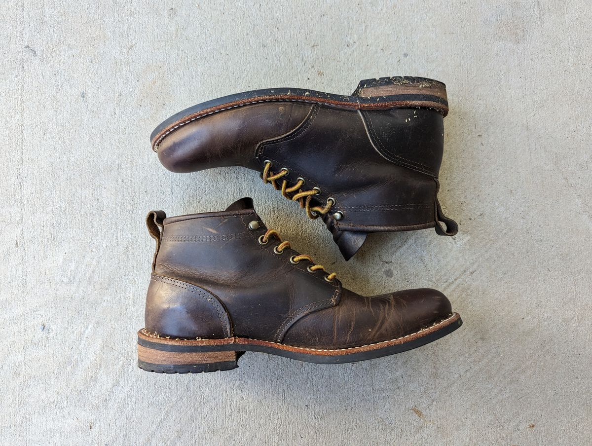 Photo by locngo1709 on March 5, 2023 of the Mark Albert Outrider Boot in Unlisted Leather.