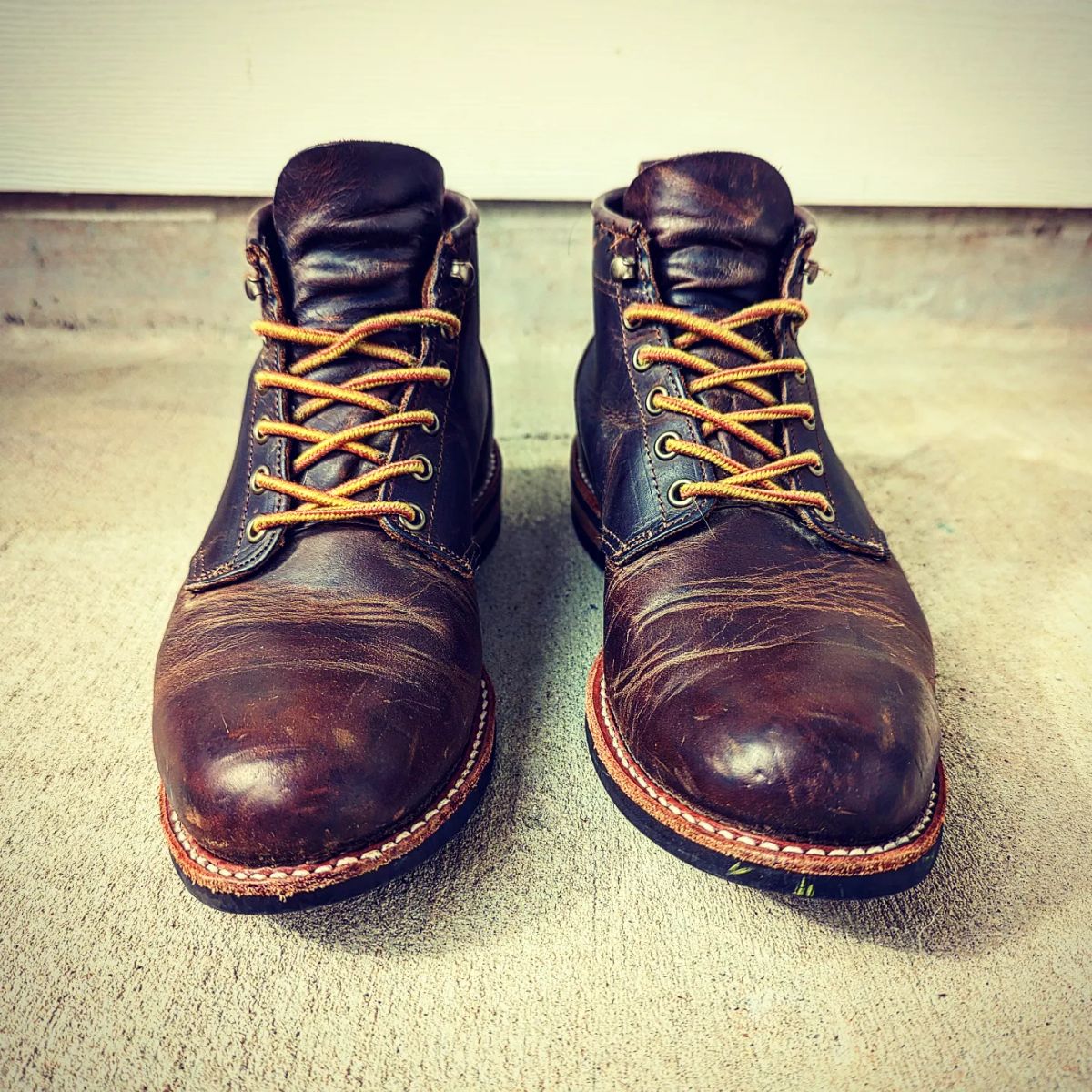 Photo by locngo1709 on April 3, 2023 of the Mark Albert Outrider Boot in Unlisted Leather.