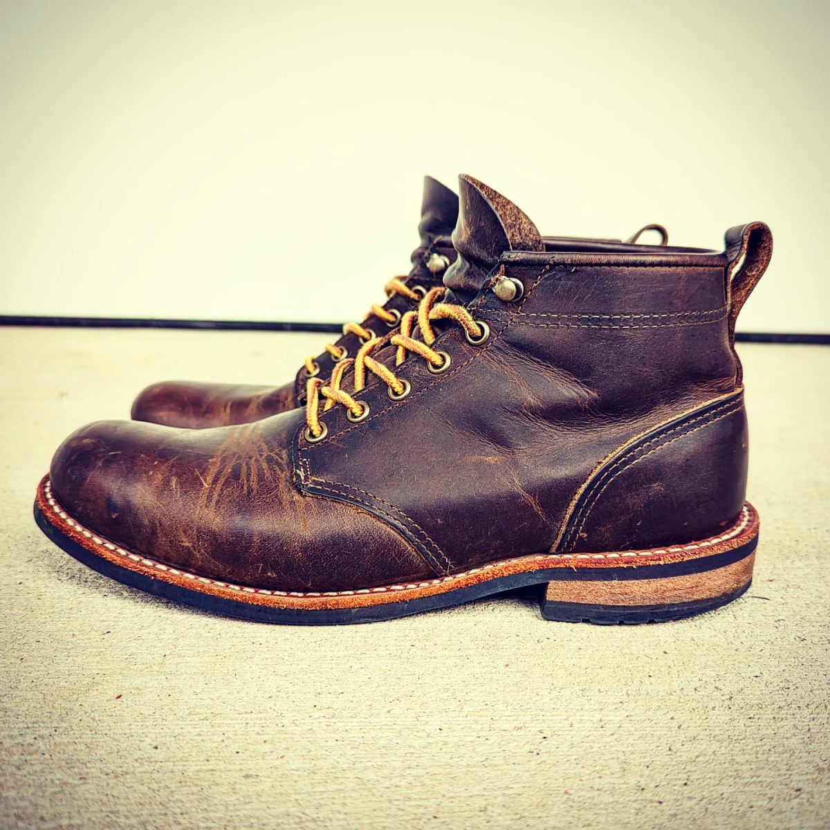 Photo by locngo1709 on April 3, 2023 of the Mark Albert Outrider Boot in Unlisted Leather.