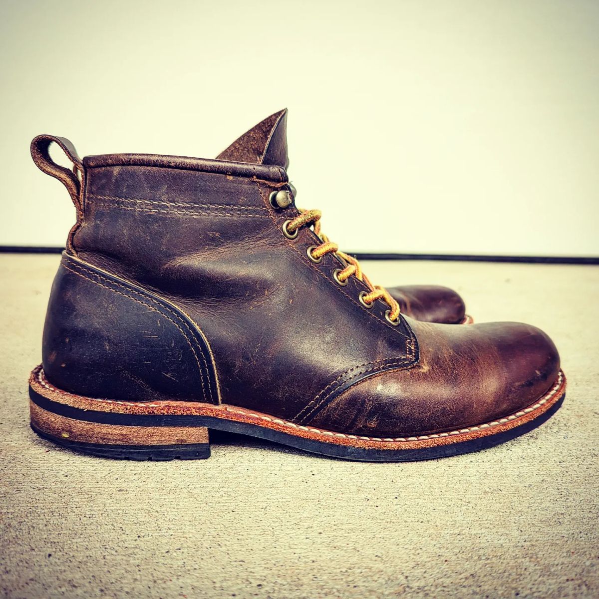 Photo by locngo1709 on April 3, 2023 of the Mark Albert Outrider Boot in Unlisted Leather.