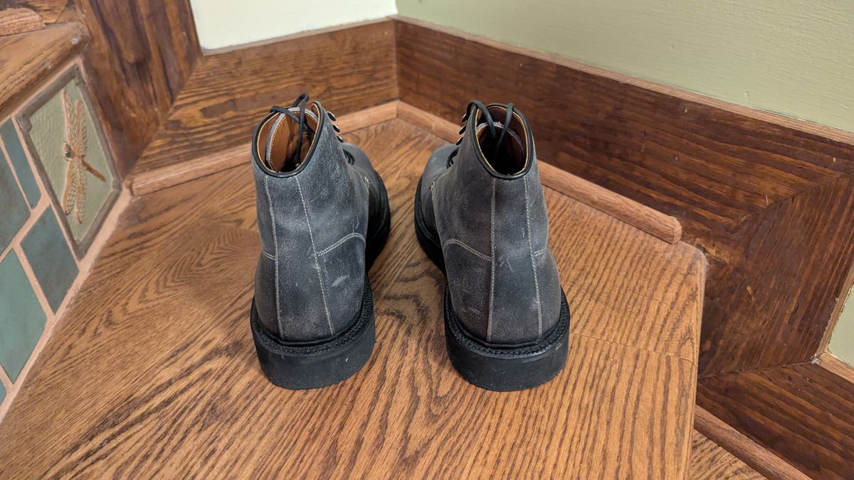 Photo by Eazyianish on December 7, 2025 of the Grant Stone Baroda in Frost Waxy Commander.