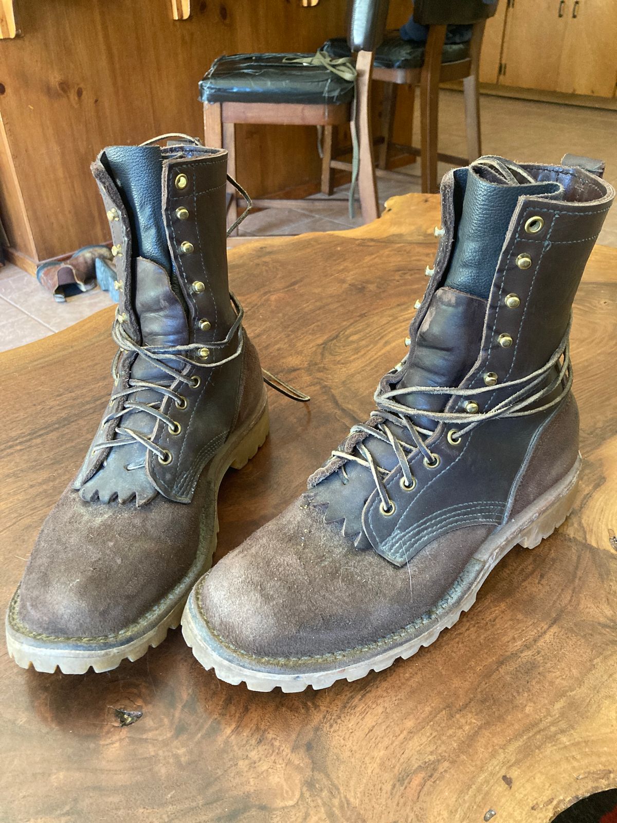 Photo by thefrontierindex on April 28, 2023 of the JK Boots O.T. in Unknown Material.