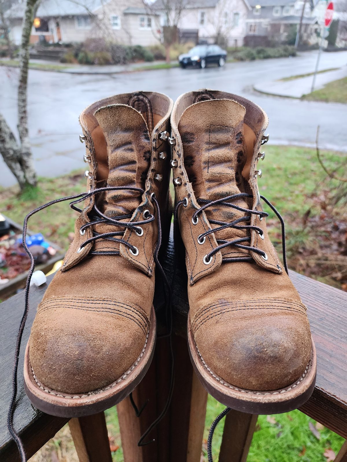 Photo by 2313499 on January 2, 2023 of the Red Wing Iron Ranger in S.B. Foot Hawthorne Muleskinner.