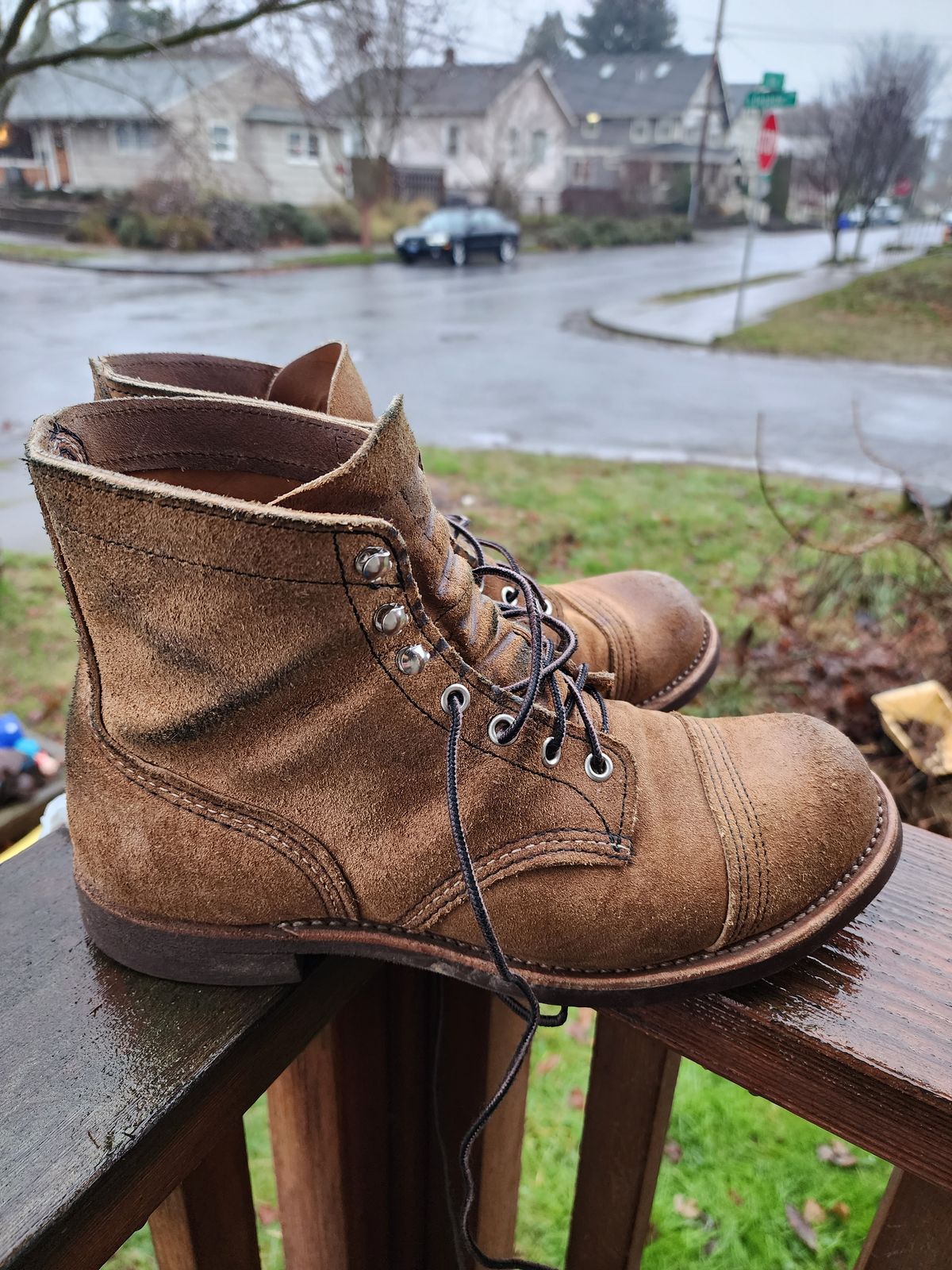 Photo by 2313499 on January 2, 2023 of the Red Wing Iron Ranger in S.B. Foot Hawthorne Muleskinner.