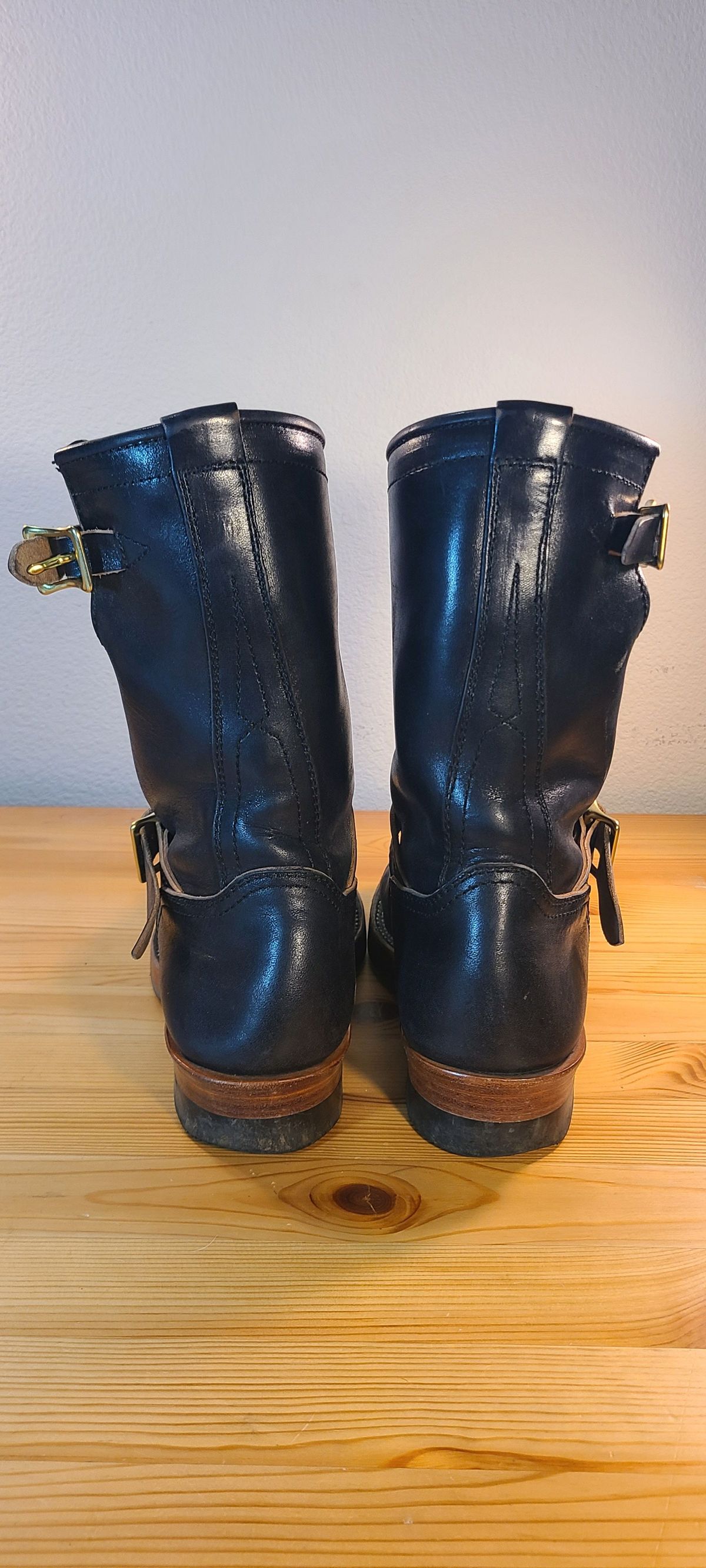 Photo by 2313499 on November 2, 2021 of the Benzein The Keeper Engineer Boot in Maryam Black Horsebutt.