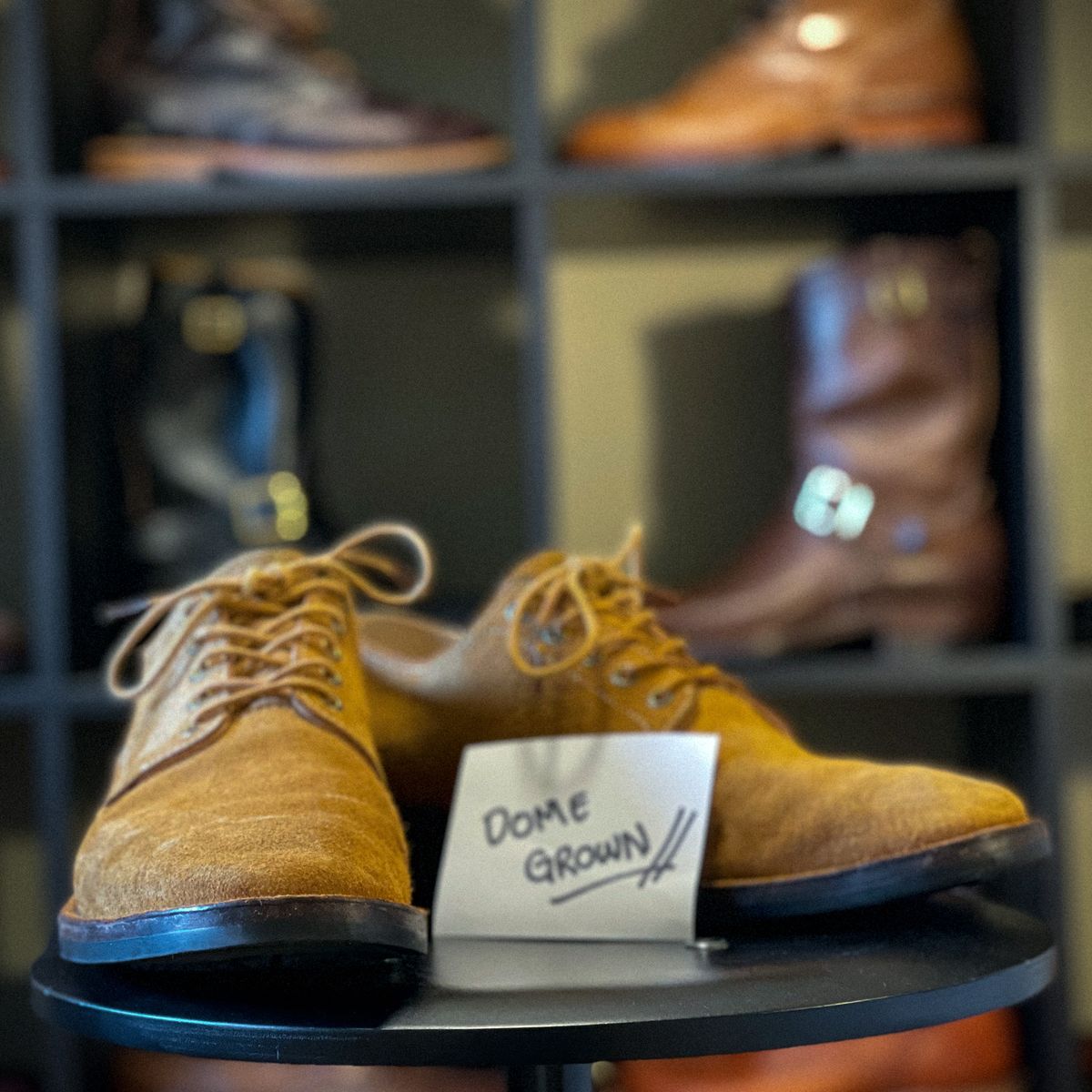 Photo by t4.tillerman on November 5, 2023 of the Tee Four Tillerman / Self-made T1 in Badalassi Carlo Cognac Wax Pull-Up Roughout.