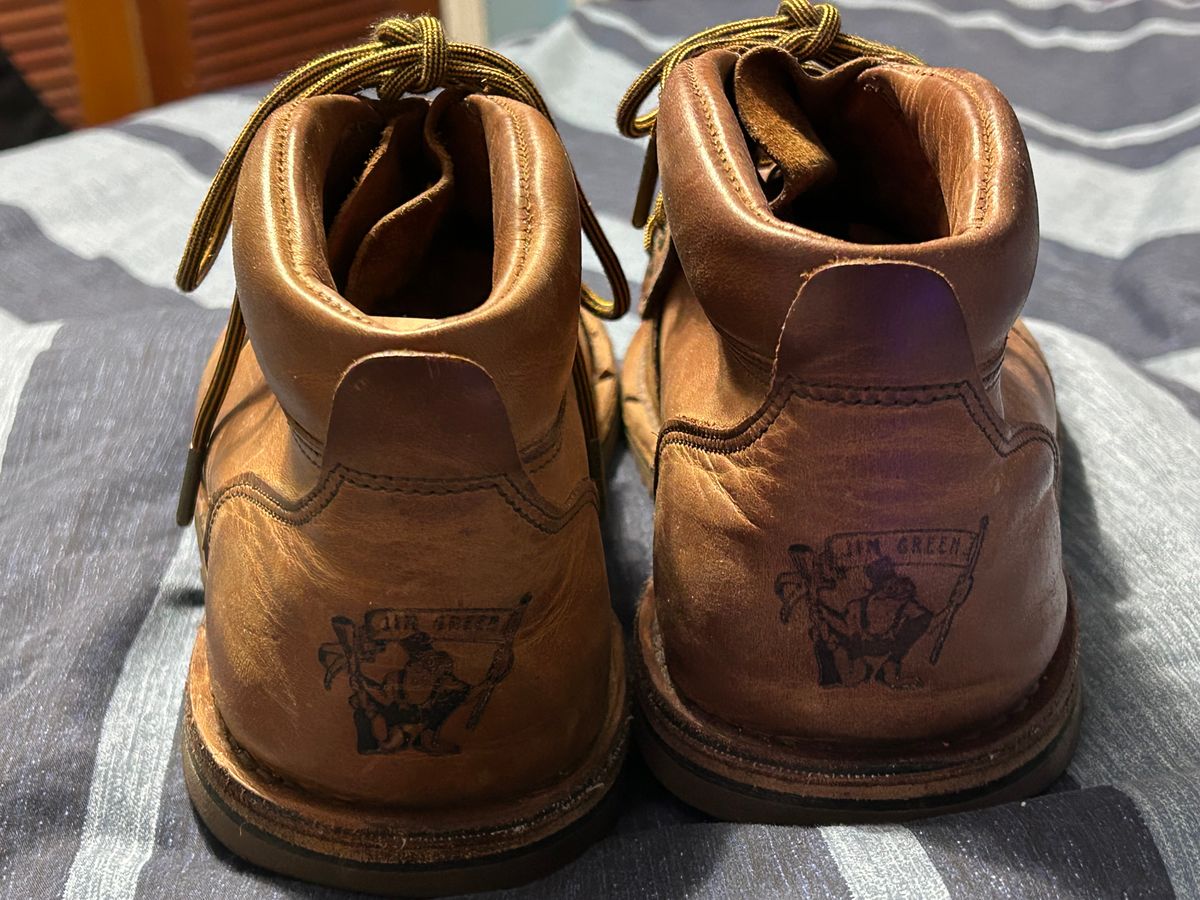 Photo by rattler360 on December 2, 2025 of the Jim Green African Ranger Barefoot Boot in Fudge Crazy Horse.