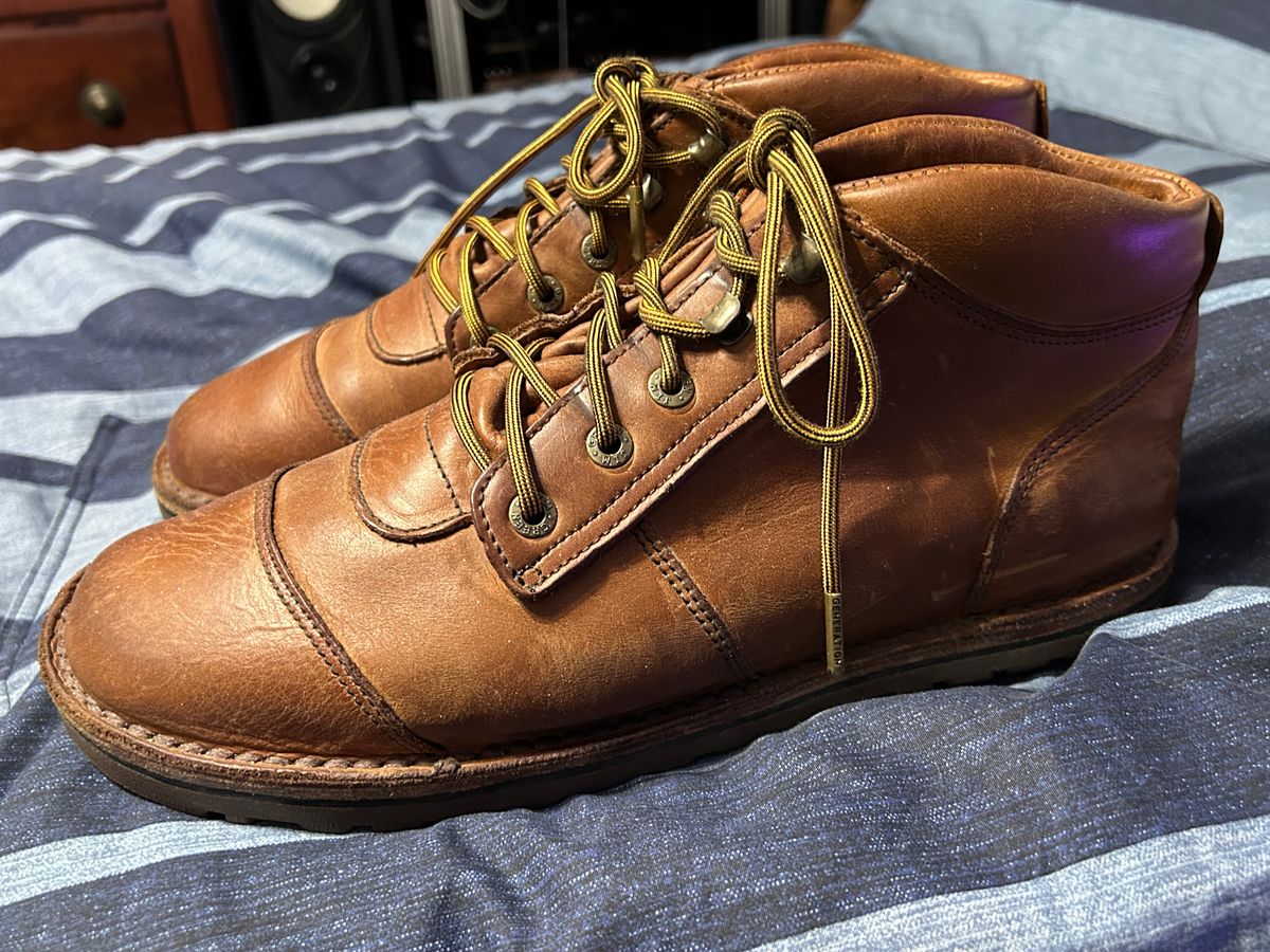 Photo by rattler360 on December 2, 2025 of the Jim Green African Ranger Barefoot Boot in Fudge Crazy Horse.