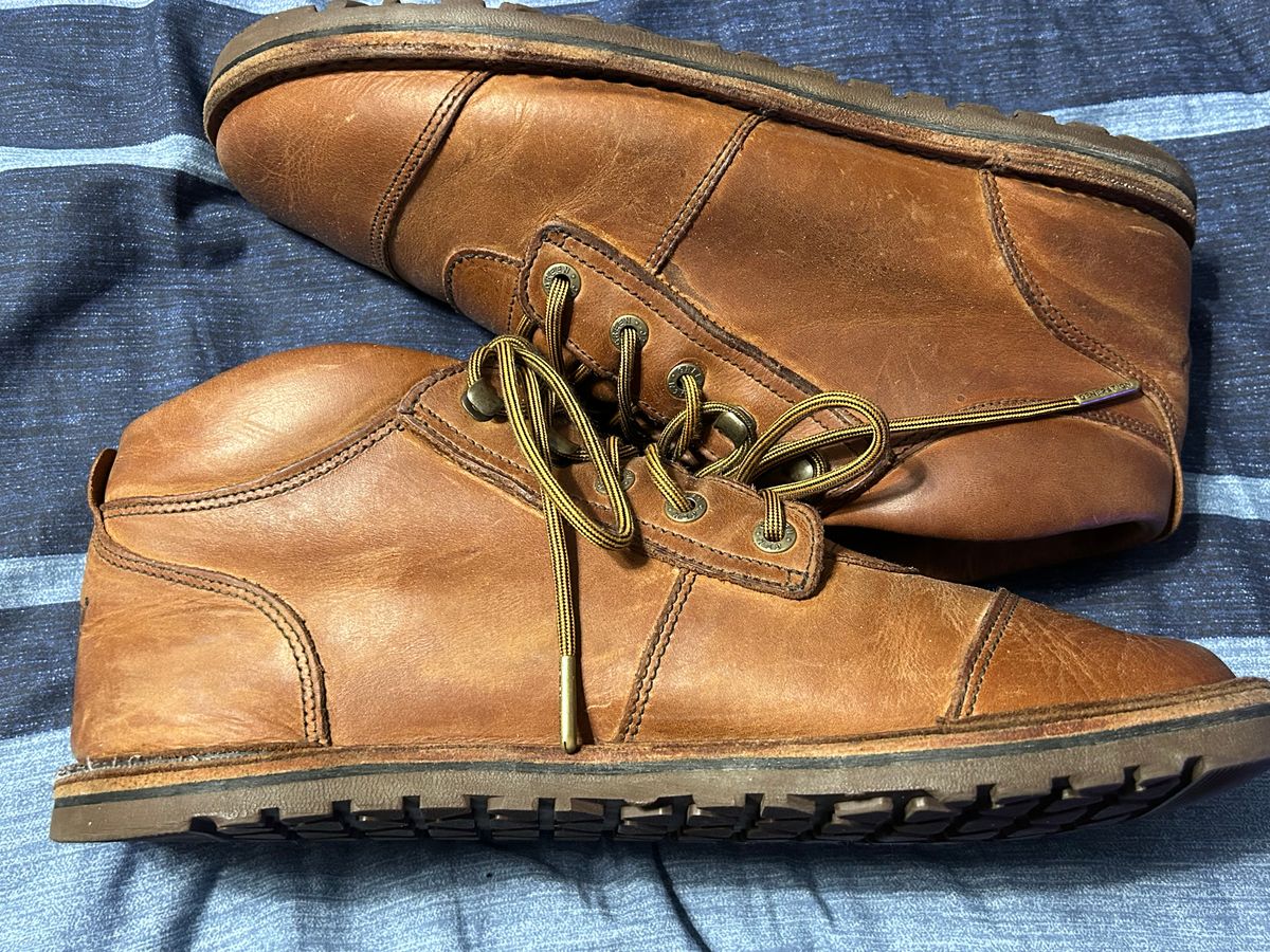 Photo by rattler360 on December 2, 2025 of the Jim Green African Ranger Barefoot Boot in Fudge Crazy Horse.