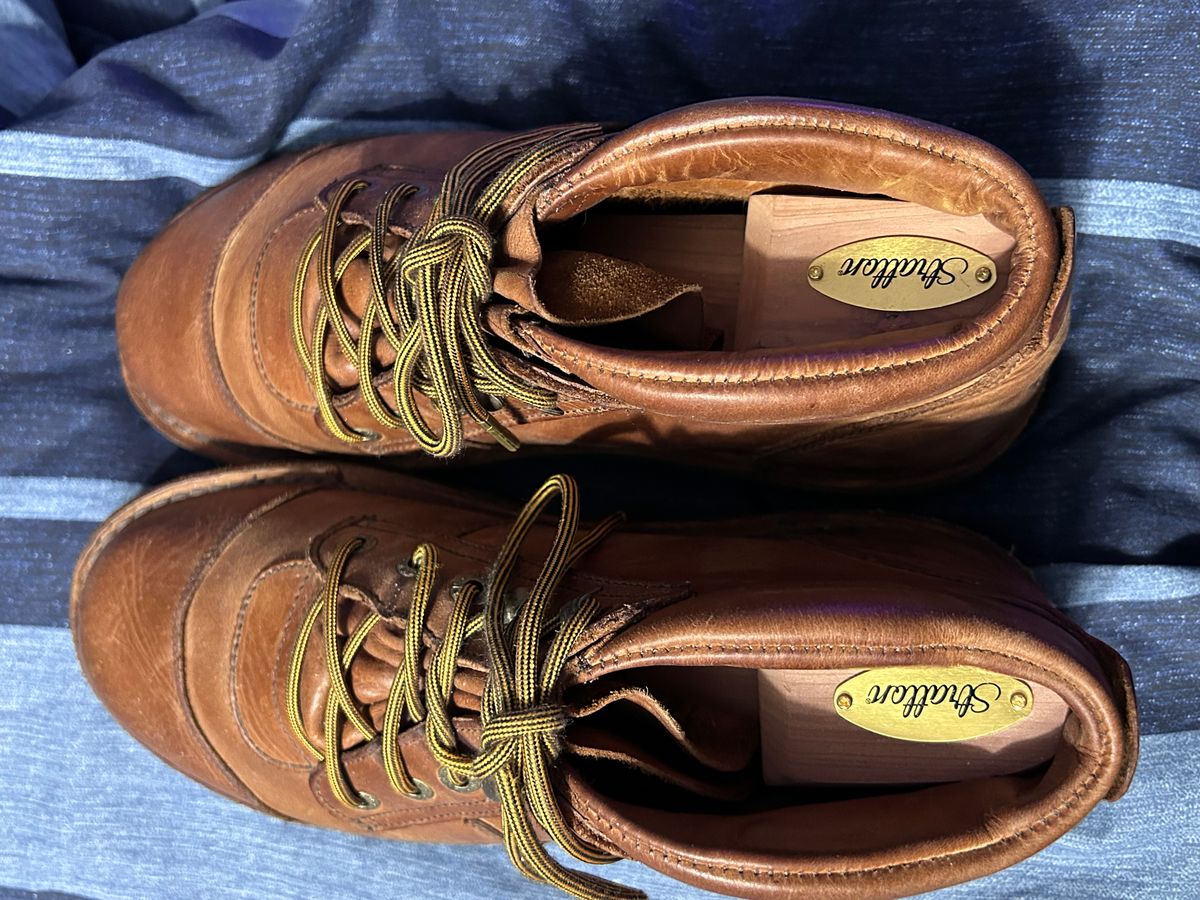 Photo by rattler360 on December 2, 2025 of the Jim Green African Ranger Barefoot Boot in Fudge Crazy Horse.