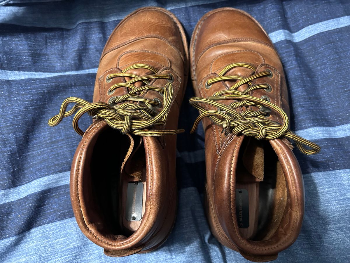 Photo by rattler360 on February 3, 2026 of the Jim Green African Ranger Barefoot Boot in Fudge Crazy Horse.