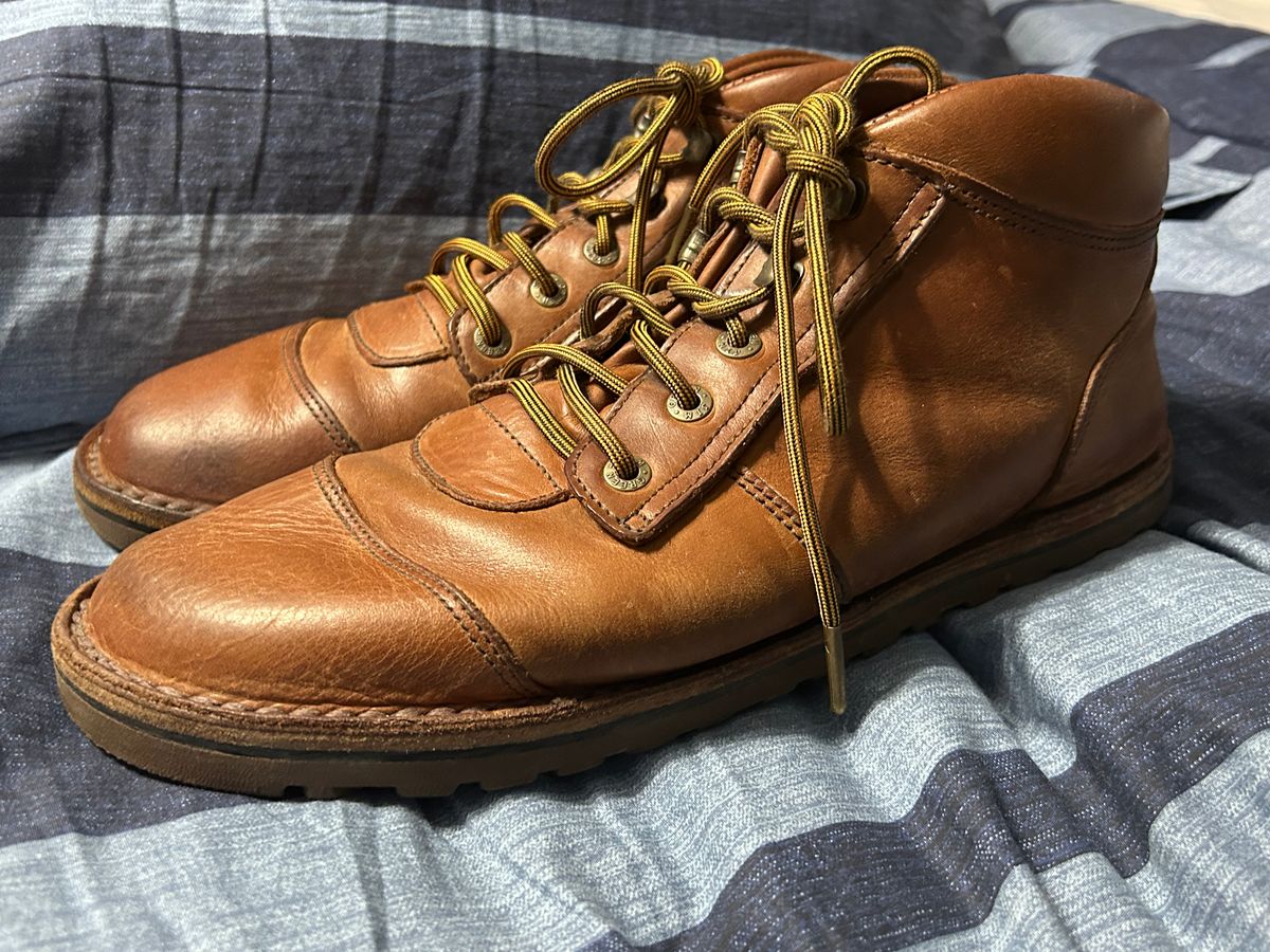 Photo by rattler360 on March 5, 2026 of the Jim Green African Ranger Barefoot Boot in Fudge Crazy Horse.