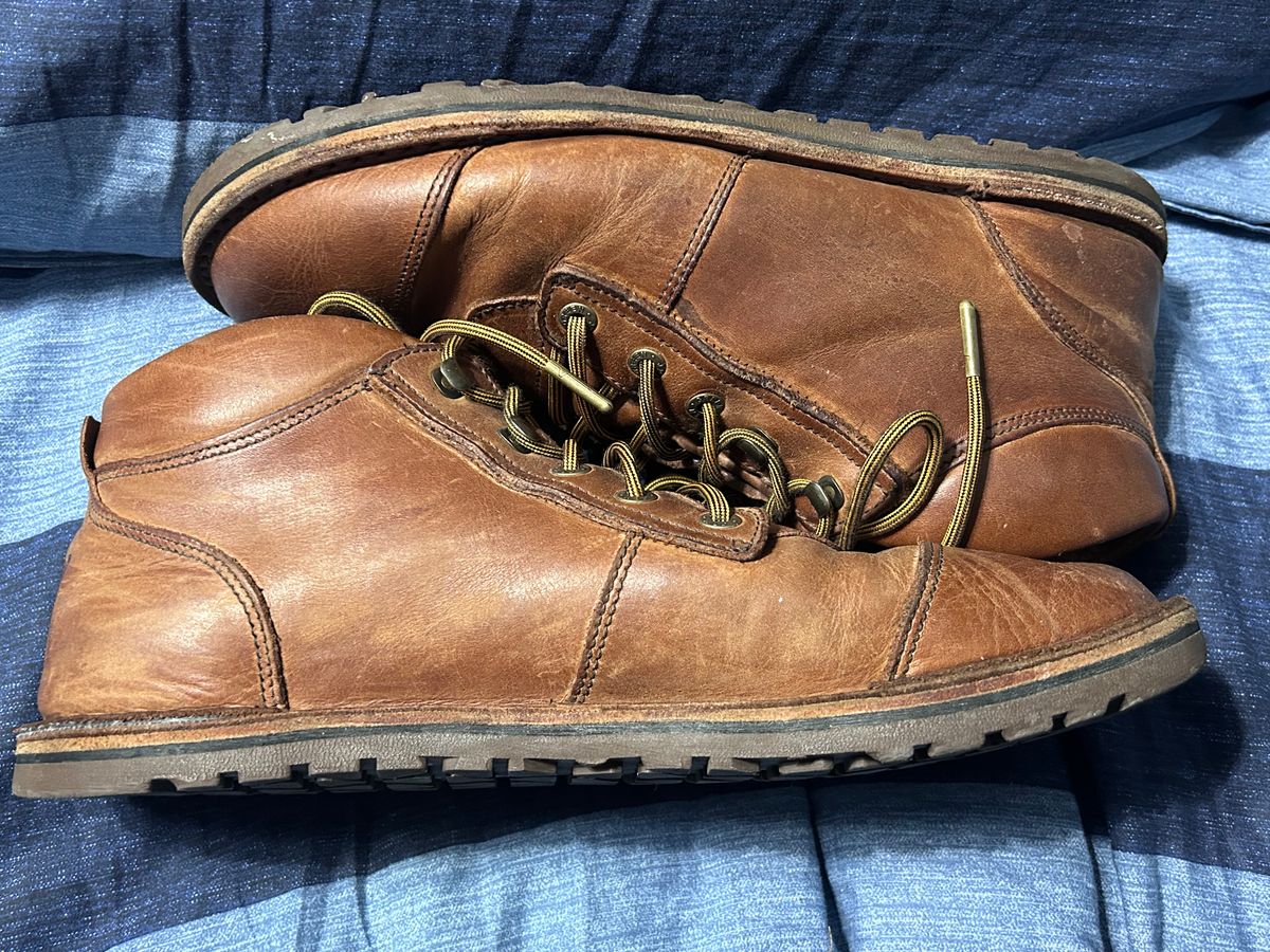 Photo by rattler360 on March 5, 2026 of the Jim Green African Ranger Barefoot Boot in Fudge Crazy Horse.