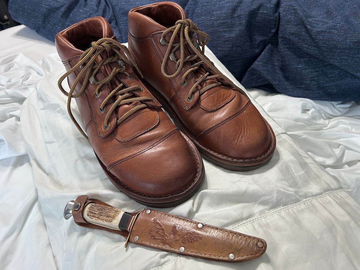 Photo by rattler360 on April 1, 2026 of the Jim Green African Ranger Barefoot Boot in Fudge Crazy Horse.