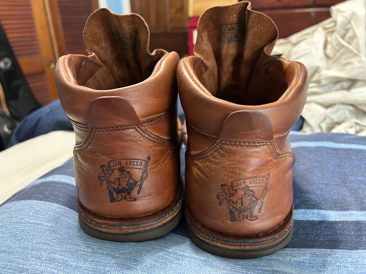 Photo by rattler360 on March 8, 2026 of the Jim Green African Ranger Barefoot Boot in Fudge Crazy Horse.