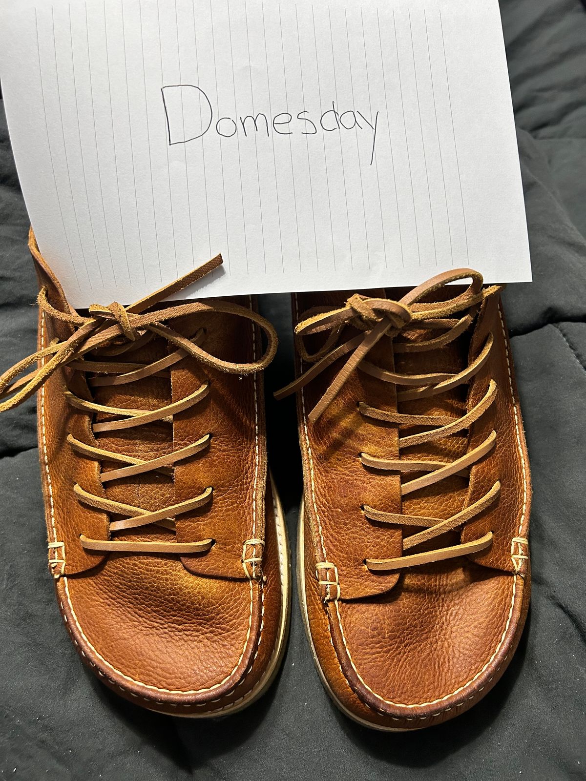 Photo by rattler360 on October 2, 2024 of the Yogi Footwear Finn 3 in Chestnut Brown.