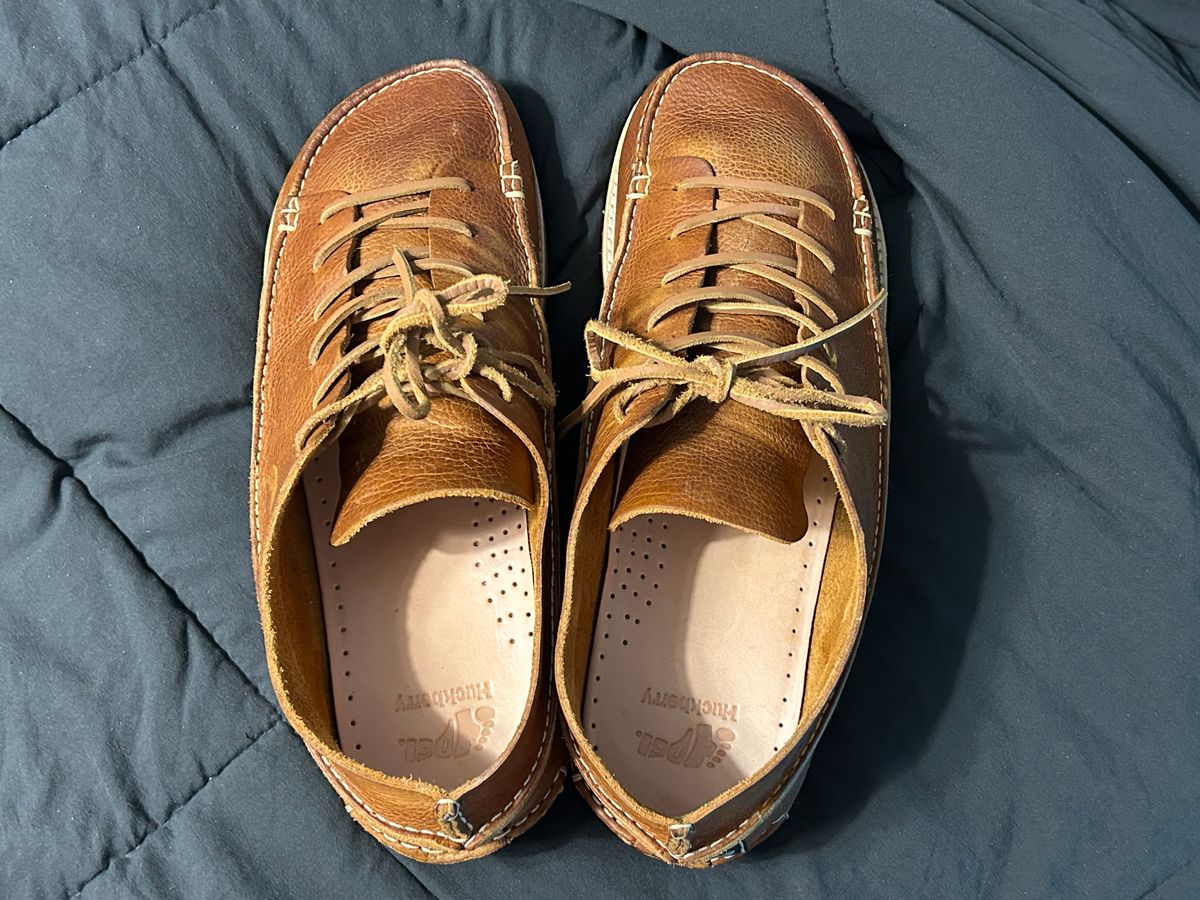 Photo by rattler360 on November 2, 2024 of the Yogi Footwear Finn 3 in Chestnut Brown.
