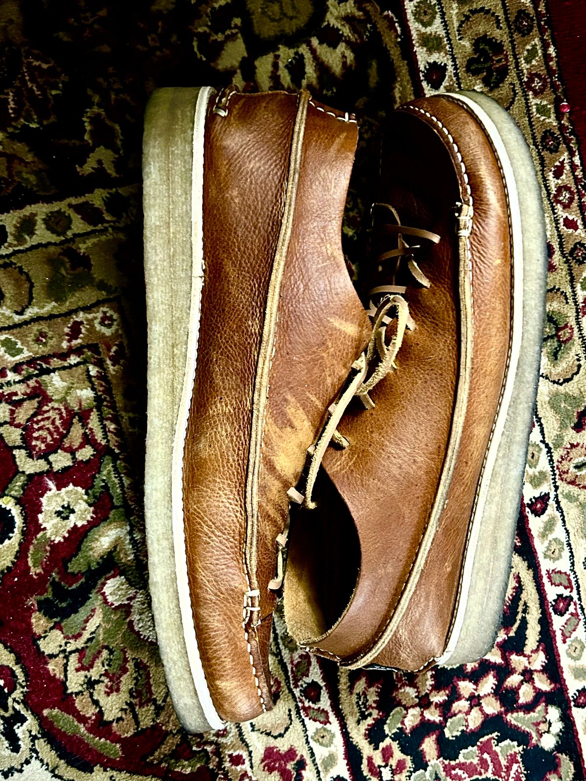 Photo by rattler360 on December 3, 2024 of the Yogi Footwear Finn 3 in Chestnut Brown.