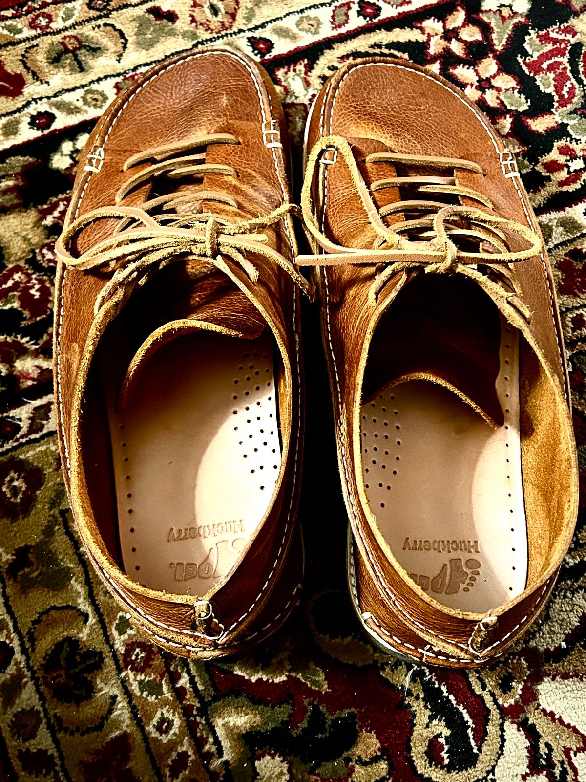 Photo by rattler360 on December 3, 2024 of the Yogi Footwear Finn 3 in Chestnut Brown.