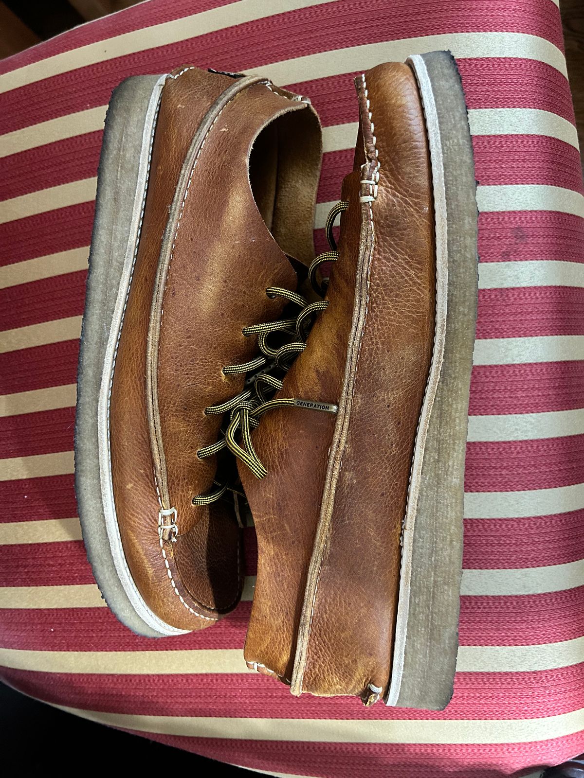 Photo by rattler360 on January 5, 2025 of the Yogi Footwear Finn 3 in Chestnut Brown.