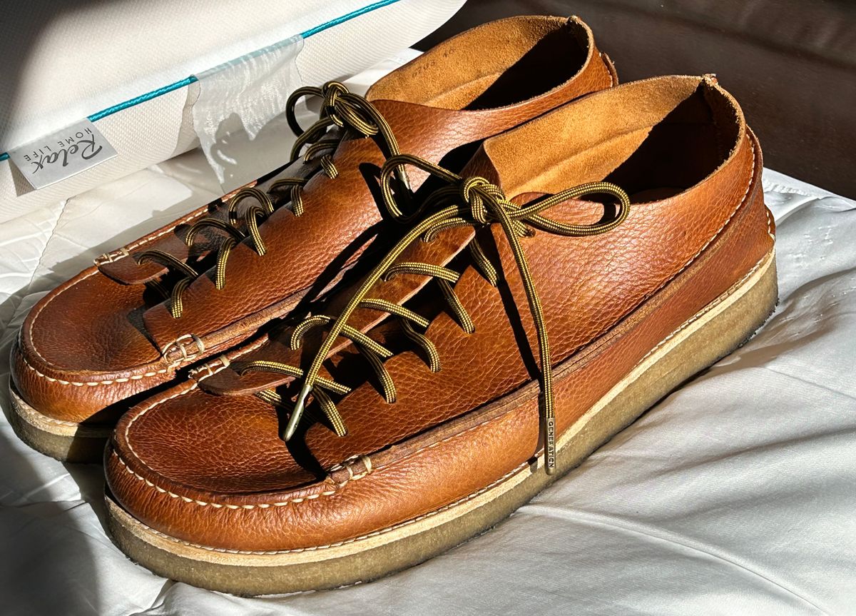 Photo by rattler360 on February 1, 2025 of the Yogi Footwear Finn 3 in Chestnut Brown.
