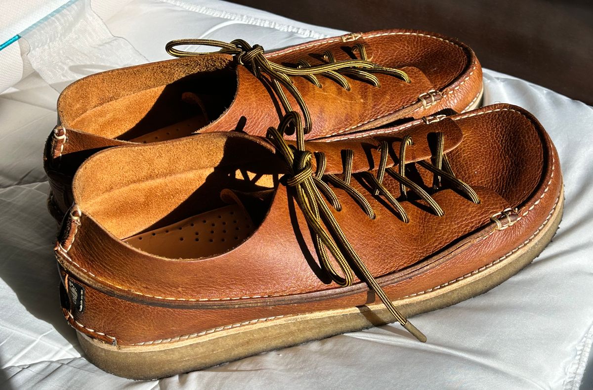Photo by rattler360 on February 1, 2025 of the Yogi Footwear Finn 3 in Chestnut Brown.
