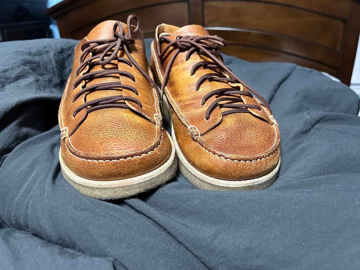 Photo by rattler360 on April 2, 2025 of the Yogi Footwear Finn 3 in Chestnut Brown.