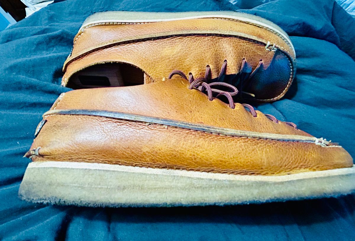 Photo by rattler360 on April 2, 2025 of the Yogi Footwear Finn 3 in Chestnut Brown.