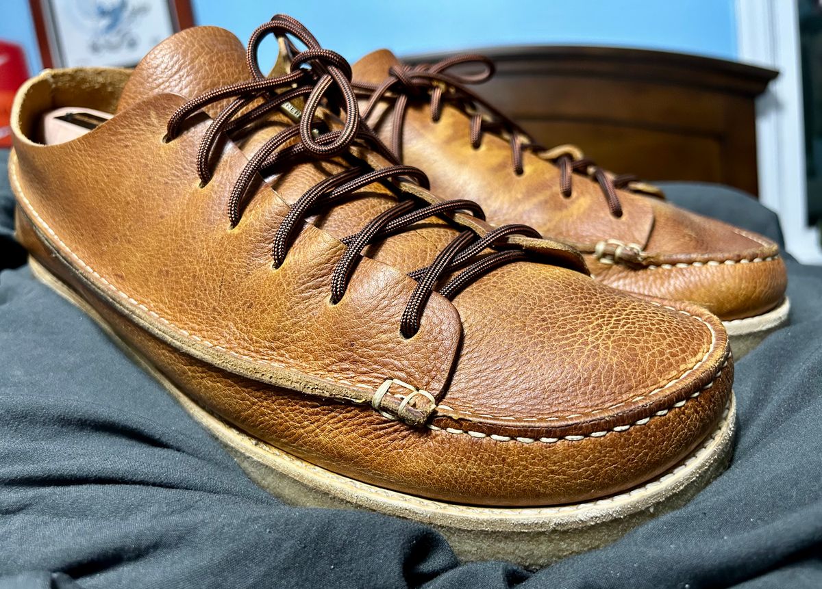 Photo by rattler360 on April 2, 2025 of the Yogi Footwear Finn 3 in Chestnut Brown.