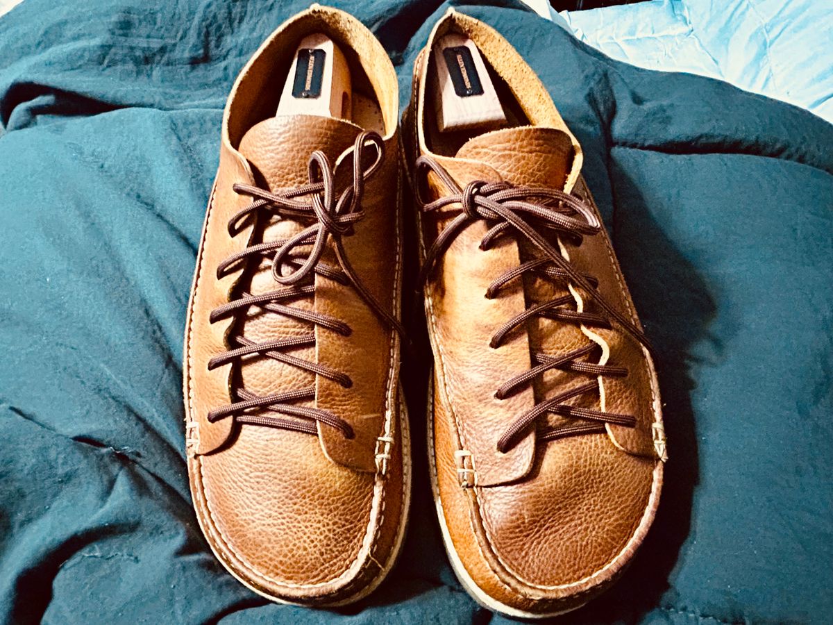 Photo by rattler360 on April 2, 2025 of the Yogi Footwear Finn 3 in Chestnut Brown.