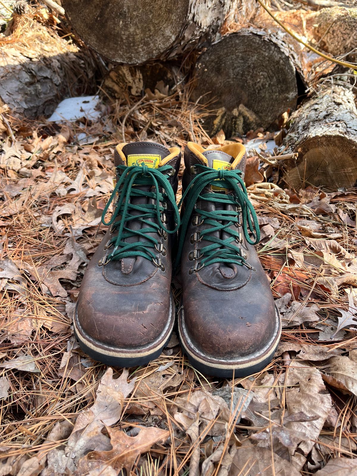 Photo by QuinnH on February 5, 2023 of the Jim Green Razorback in Brown Full Grain.