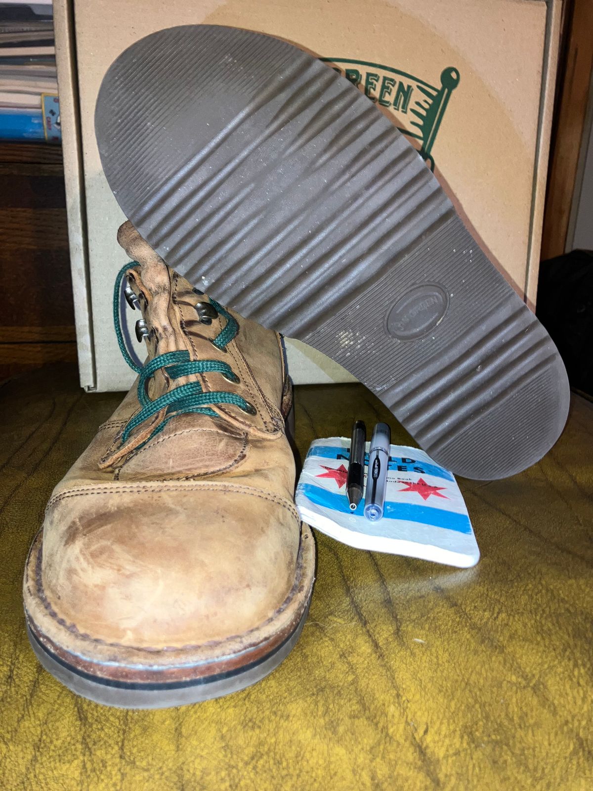 Photo by sigben59 on November 2, 2025 of the Jim Green African Ranger – Leather Midsole in Fudge Crazy Horse.
