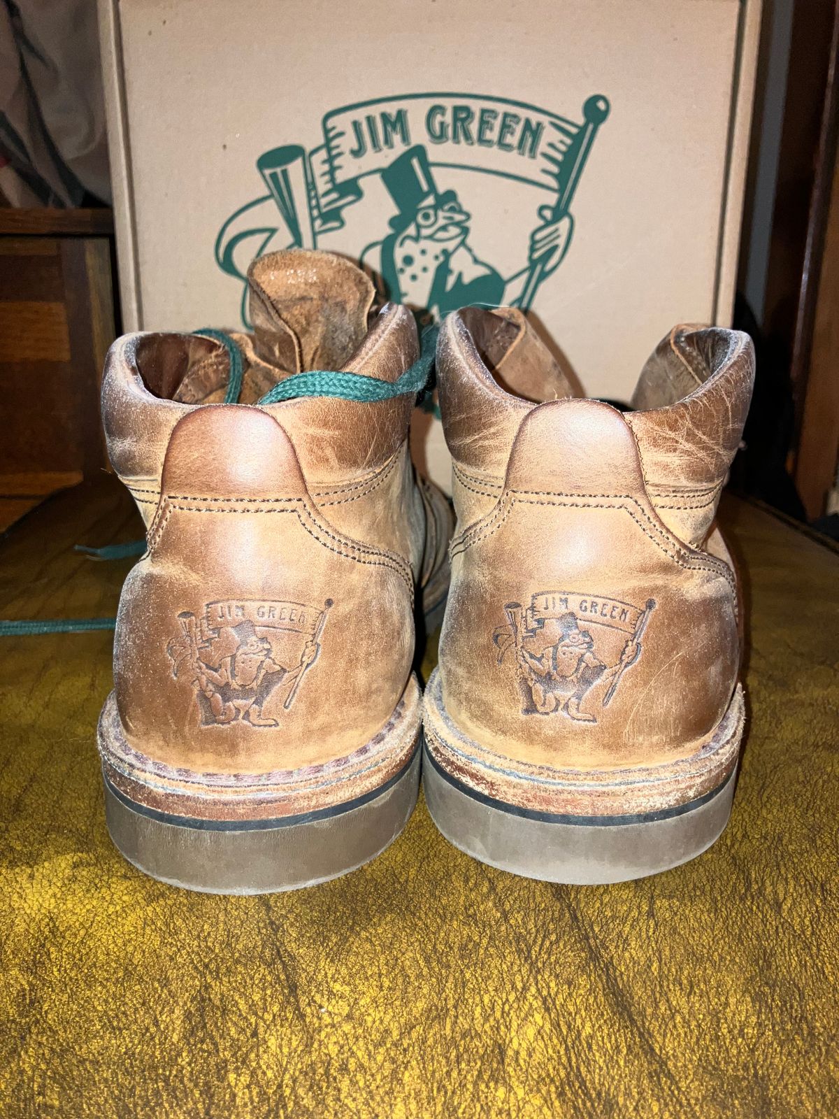 Photo by sigben59 on January 5, 2026 of the Jim Green African Ranger – Leather Midsole in Fudge Crazy Horse.