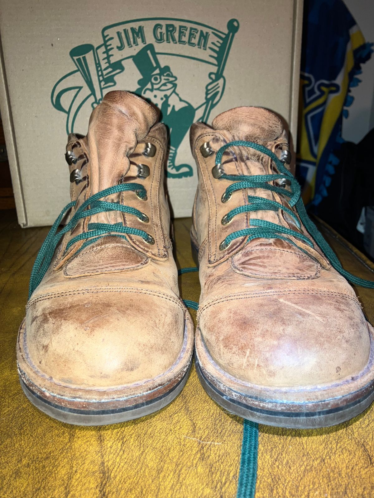 Photo by sigben59 on March 5, 2026 of the Jim Green African Ranger – Leather Midsole in Fudge Crazy Horse.