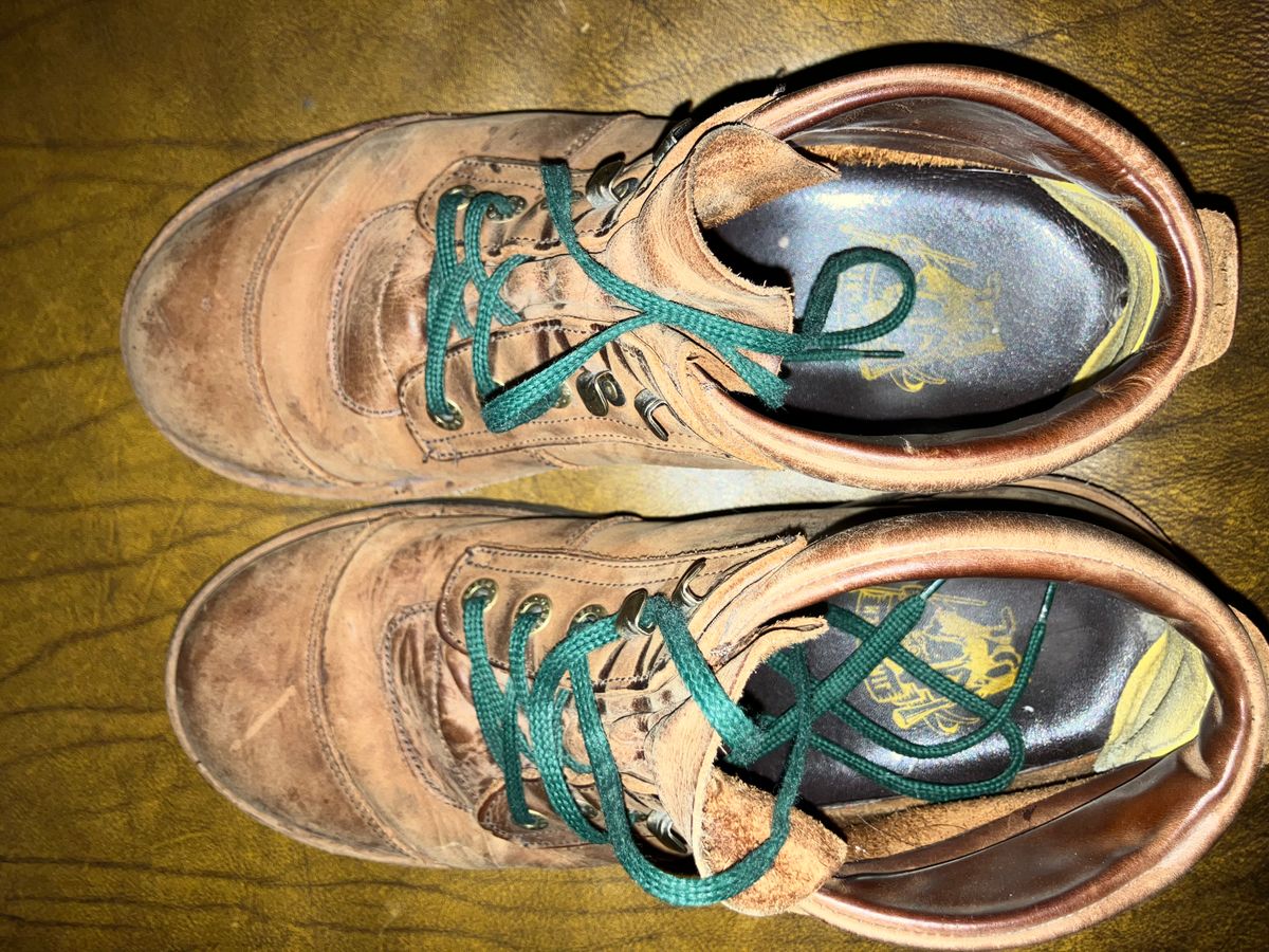 Photo by sigben59 on March 5, 2026 of the Jim Green African Ranger – Leather Midsole in Fudge Crazy Horse.