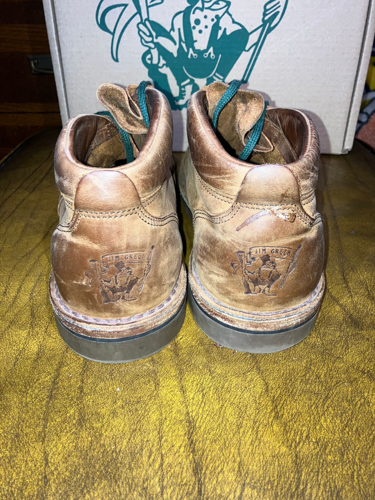 Photo by sigben59 on April 5, 2026 of the Jim Green African Ranger – Leather Midsole in Fudge Crazy Horse.