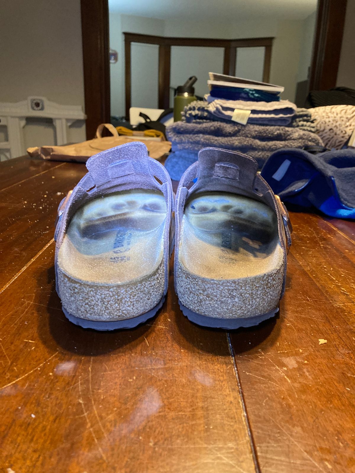 Photo by sigben59 on March 6, 2024 of the Birkenstock Boston in Habana Oiled Leather.