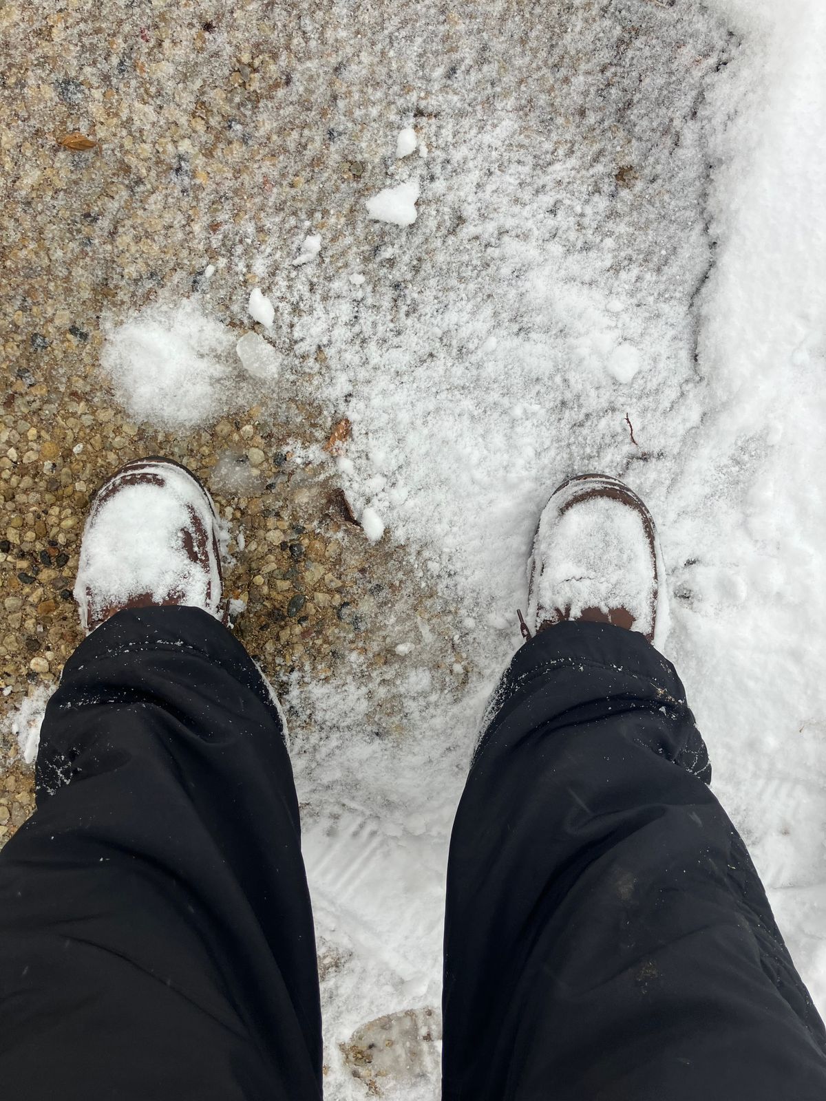 Photo by sigben59 on November 29, 2025 of the Jim Green Meander – Moc-Toe in Bronco Brown - Oily Pull Up.