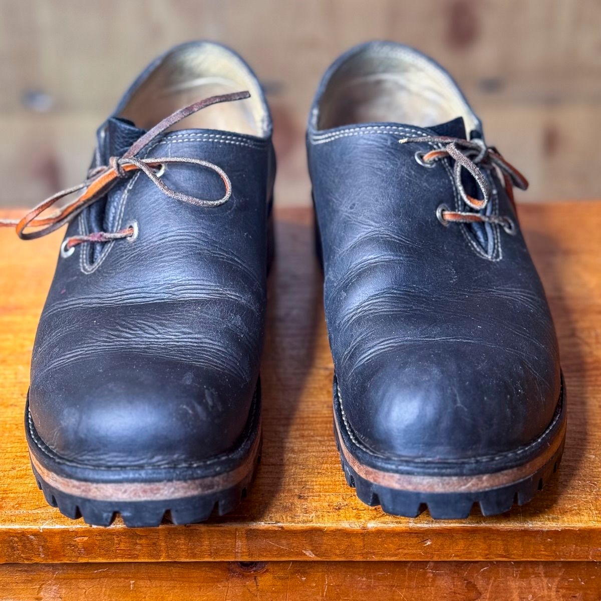 Photo by LimmerGuy on April 3, 2025 of the Peter limmer & Sons Custom Haferlschuh in Seidel Steel Gray Crazy Horse.
