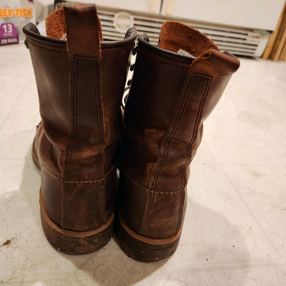 Photo by Jeppysboots on February 6, 2024 of the Red Wing Silversmith in S.B. Foot Copper Rough and Tough.
