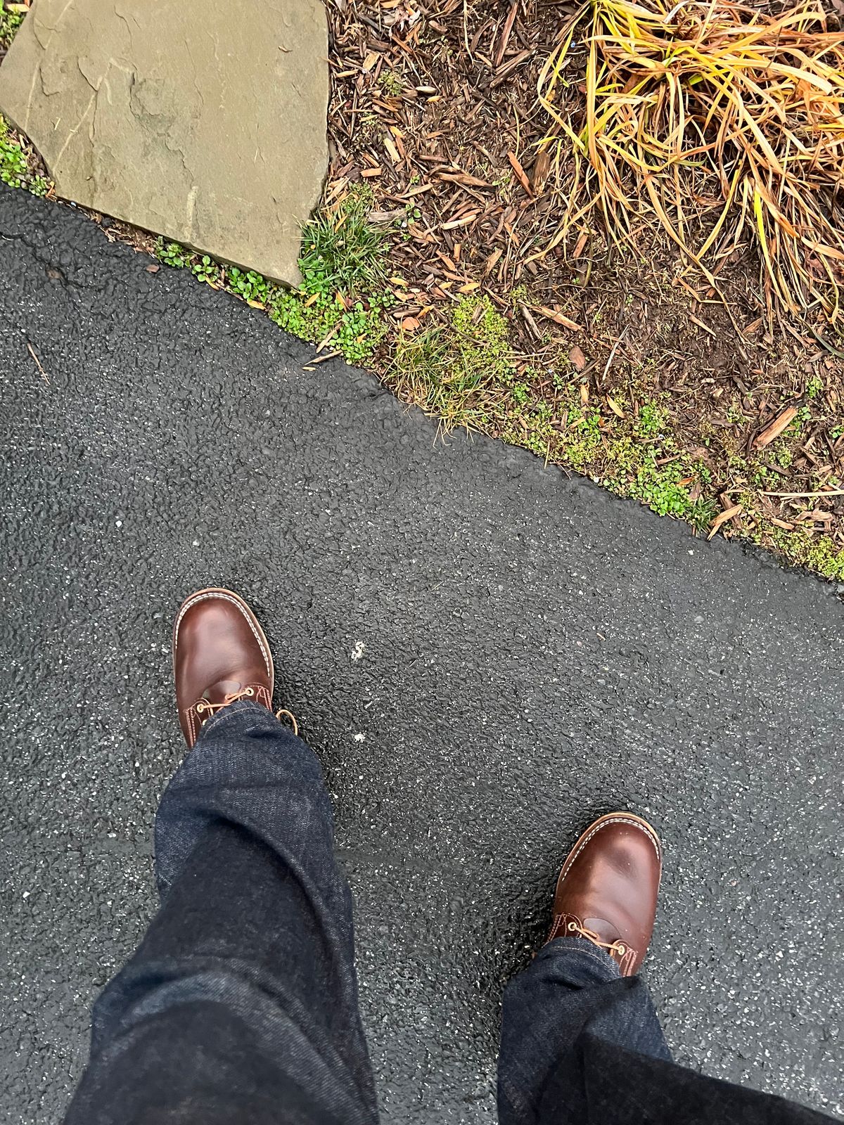 Photo by enarges on December 4, 2023 of the Nicks Americana in Horween Brown Chromexcel.