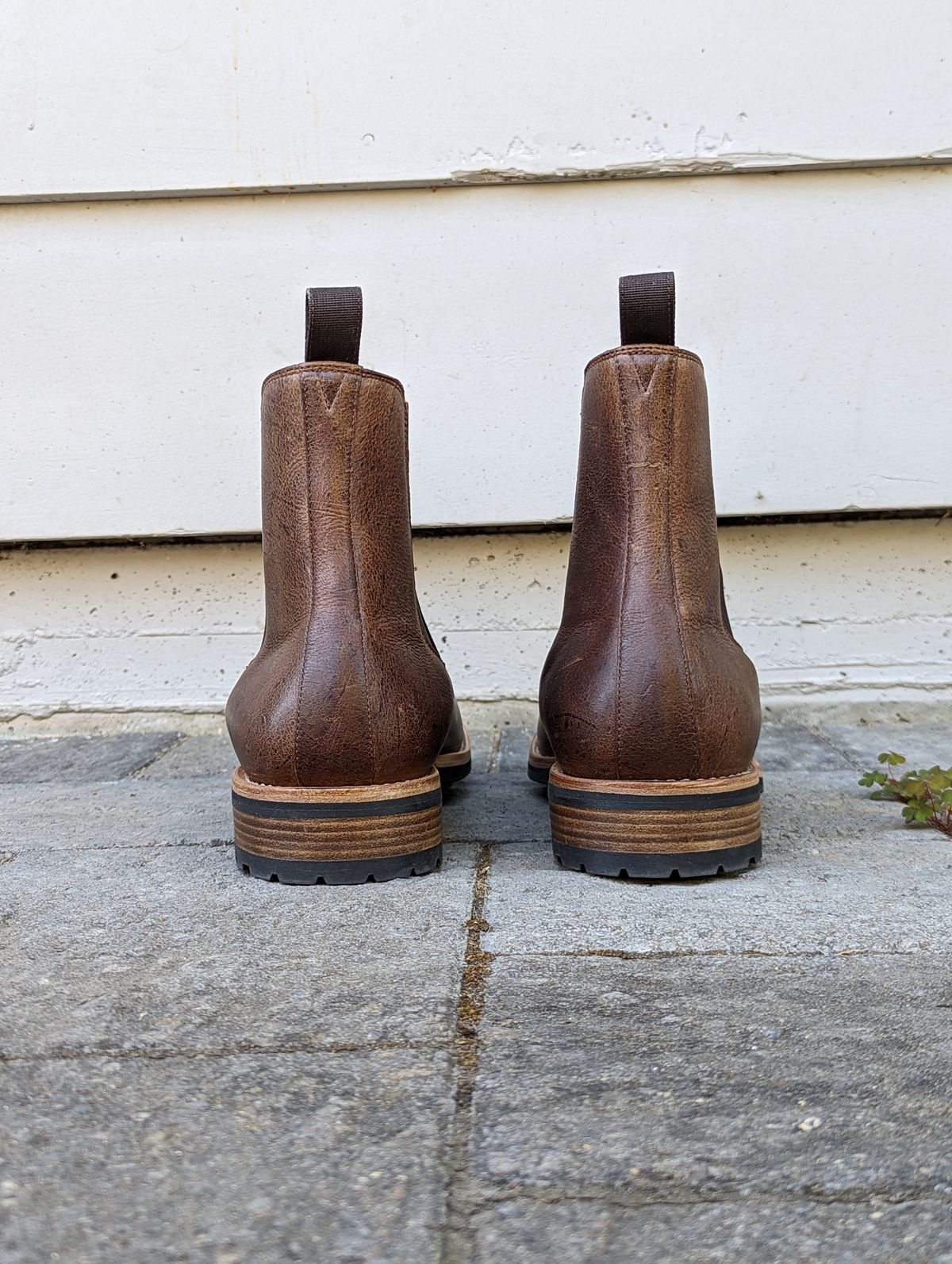 Photo by CanardGris on October 1, 2022 of the Mark Albert Chelsea Boot in Unlisted Leather.