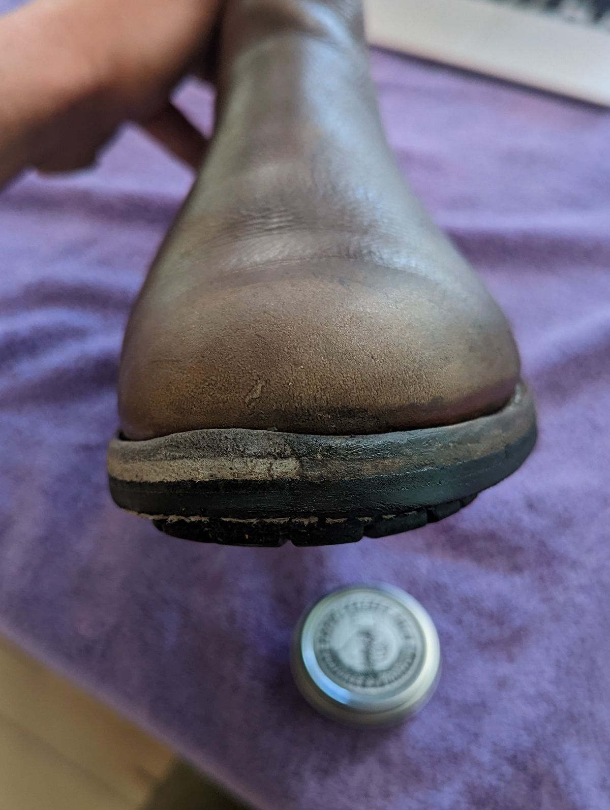 Photo by CanardGris on December 6, 2022 of the Mark Albert Chelsea Boot in Unlisted Leather.