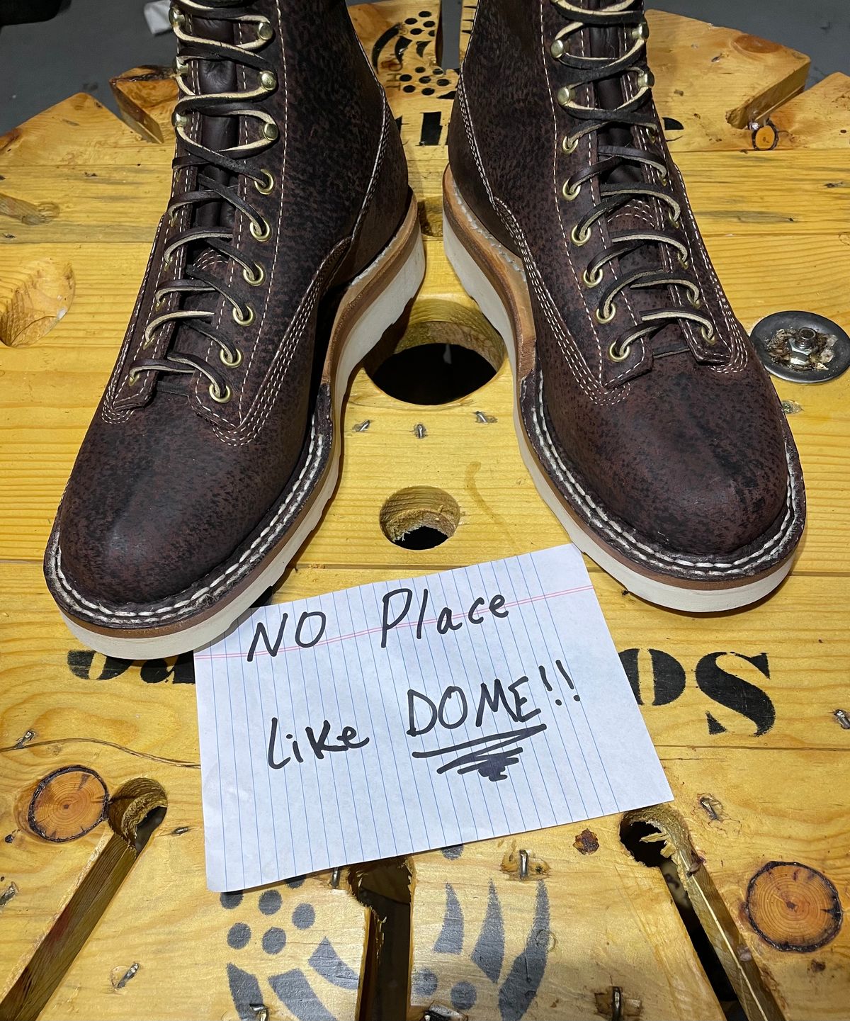 Photo by bootsman1 on November 6, 2022 of the White's Unlisted Model in Unlisted Leather.
