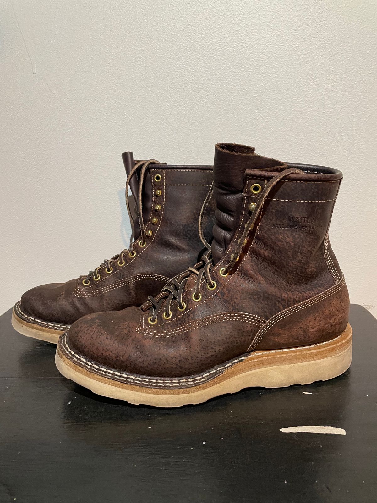 Photo by bootsman1 on December 6, 2022 of the White's Unlisted Model in Unlisted Leather.