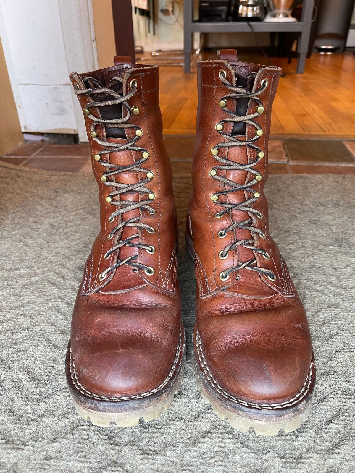 Photo by advancedbuffalo on January 5, 2024 of the Nicks Overlander in Wickett & Craig Natural Double Stuffed.