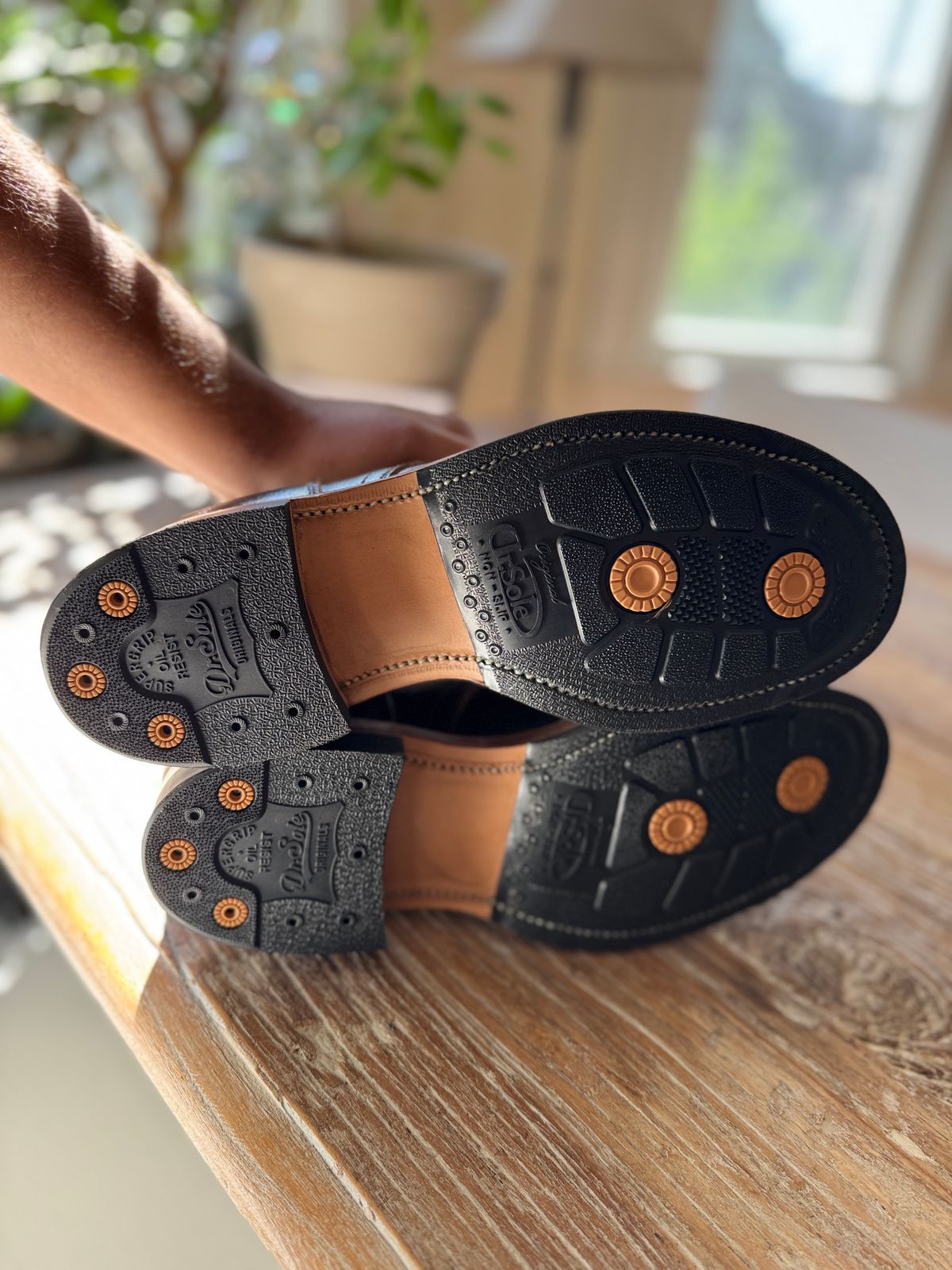 Photo by neerja27 on October 6, 2024 of the Viberg Service Boot in Horween Brown Waxed Flesh.